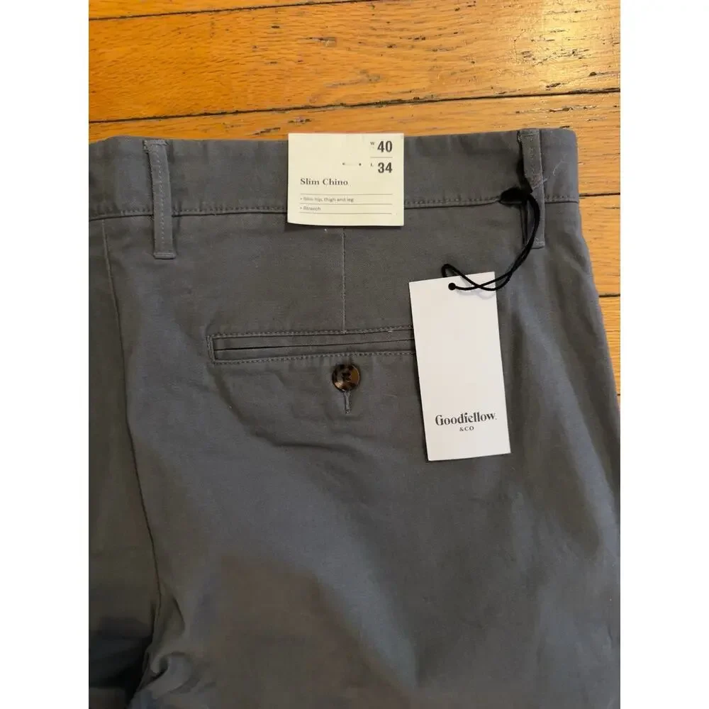 Goodfellow & Co Gray Men's Chinos NWT